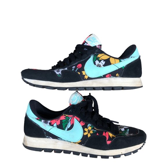 RARE Nike Air Pegasus 83 Aloha Print Black Hawaii Size 7.5 - Picture 3 of 13
